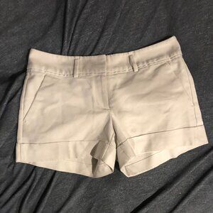 White shorts, 7th avenue, Size 2